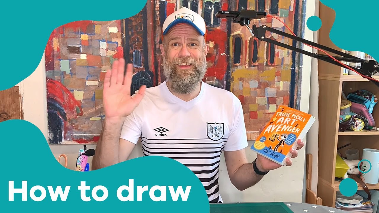 Create your own Picasso-style self-portrait with Olaf Falafel!