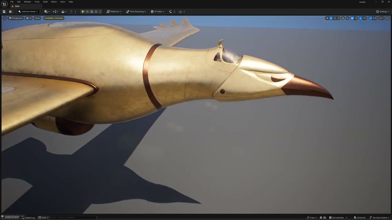 The Mysterious Cities Of Gold - The Condor In Unreal Engine 5.4
