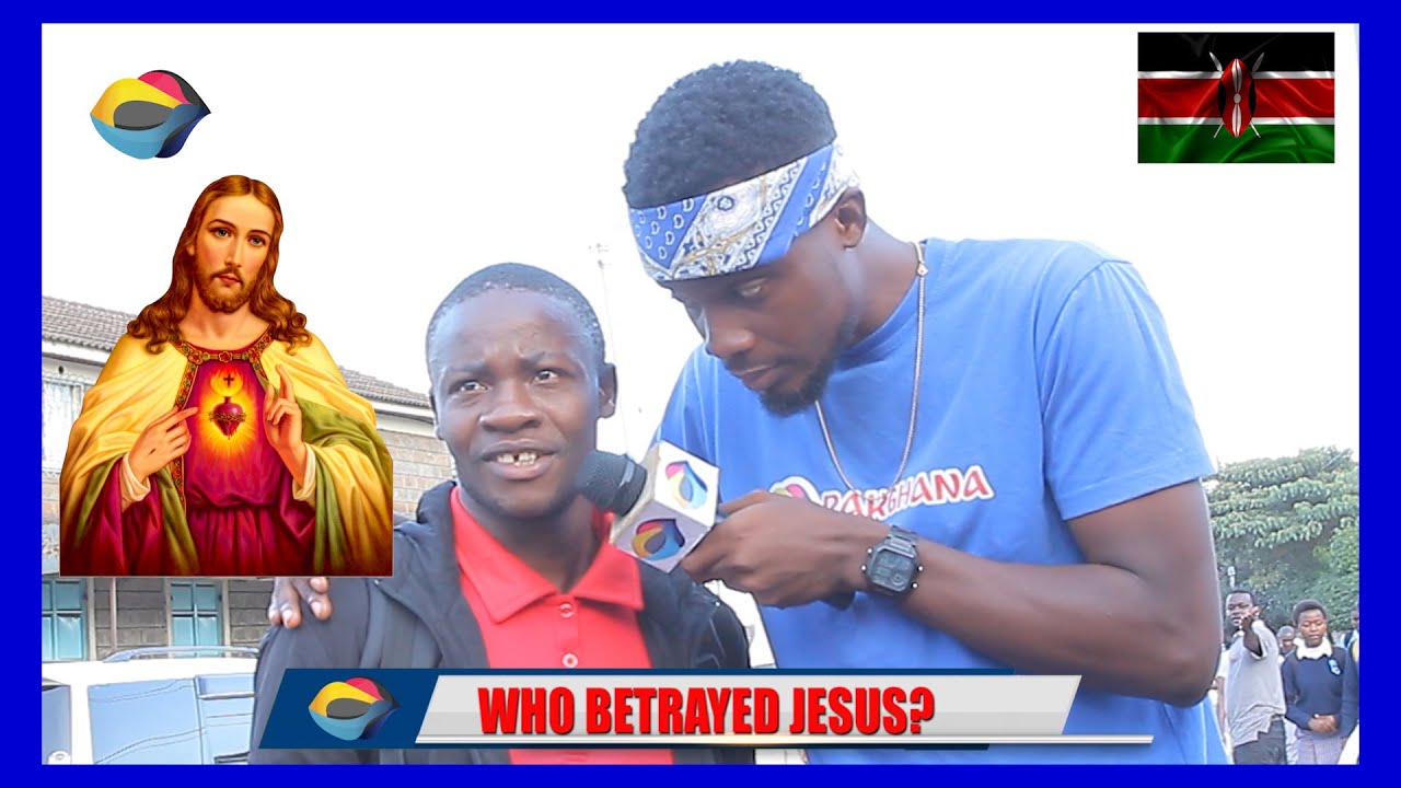WHO BETRAYED JESUS?  | Street Quiz 🇰🇪 | Funny Videos | Funny African Videos | African Comedy |