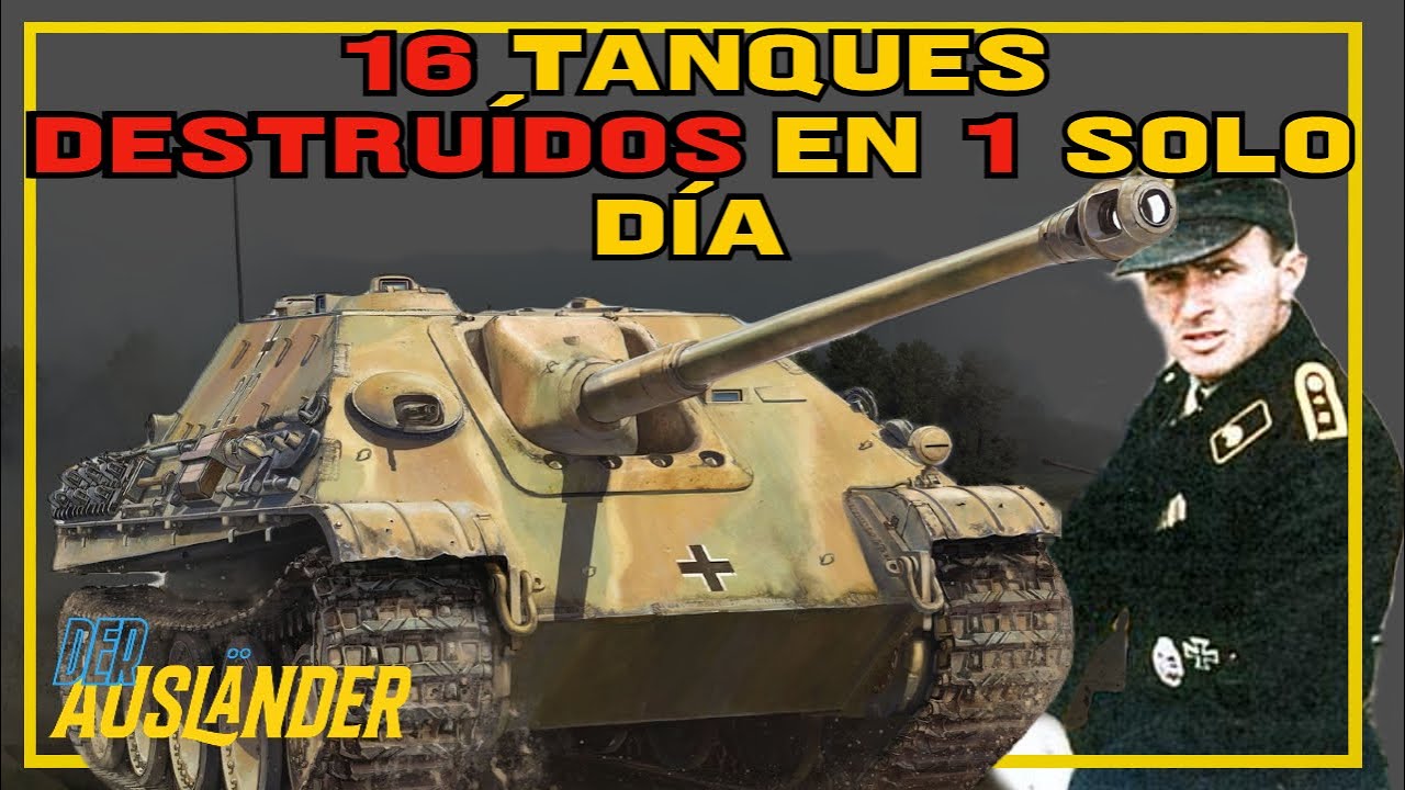 Un Jagdpanther. MUCHA suerte.