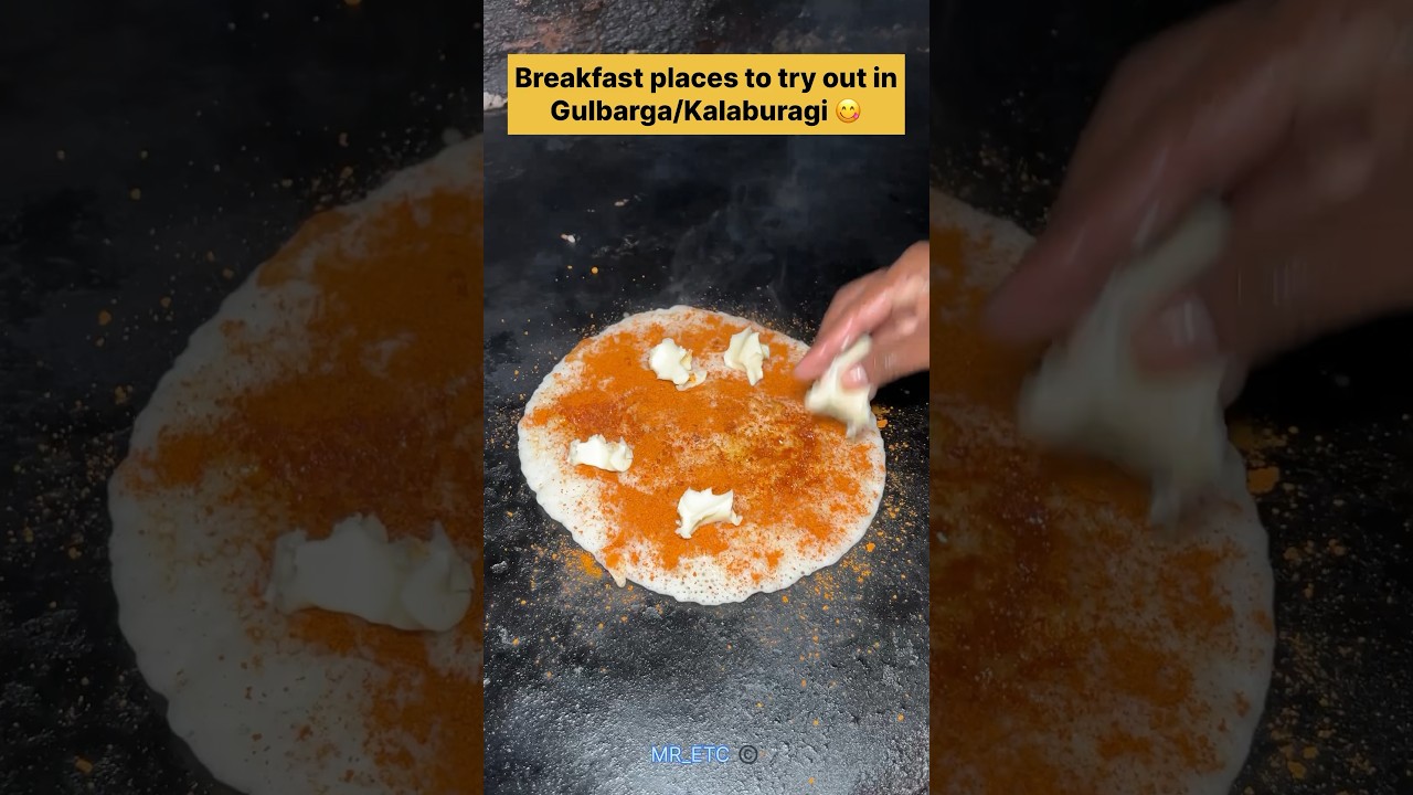 Breakfast Places in Gulbarga/Kalaburagi..Let us know if you&rsquo;re been to this places 😍🤤 #gulbarga