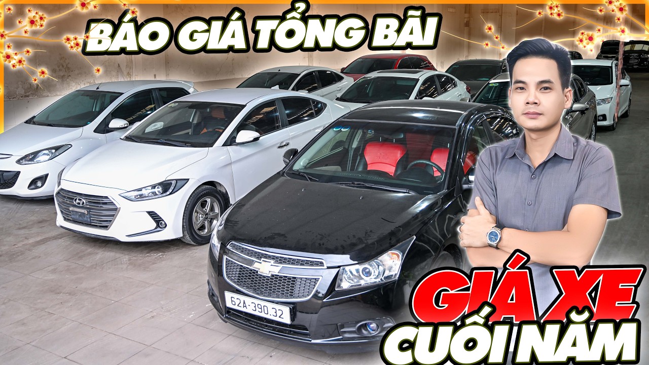 Chọn Xe Đi Tết Không Khó ? Lắm Ô tô Cũ Sài Gòn Báo Giá Tổng Bãi - Cho Nợ Lấy Xe Đi Tết