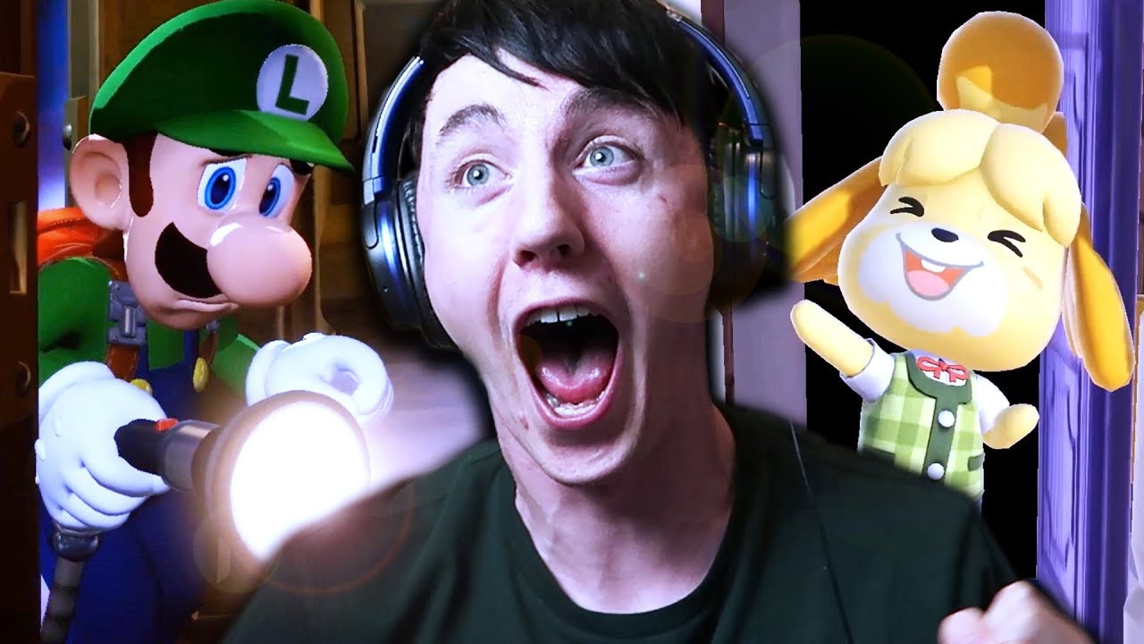Я ЛЮБЛЮ ТЕБЯ, NINTENDO!!! | Animal Crossing Switch и Luigi's Mansion 3: Прямая реакция Nintendo