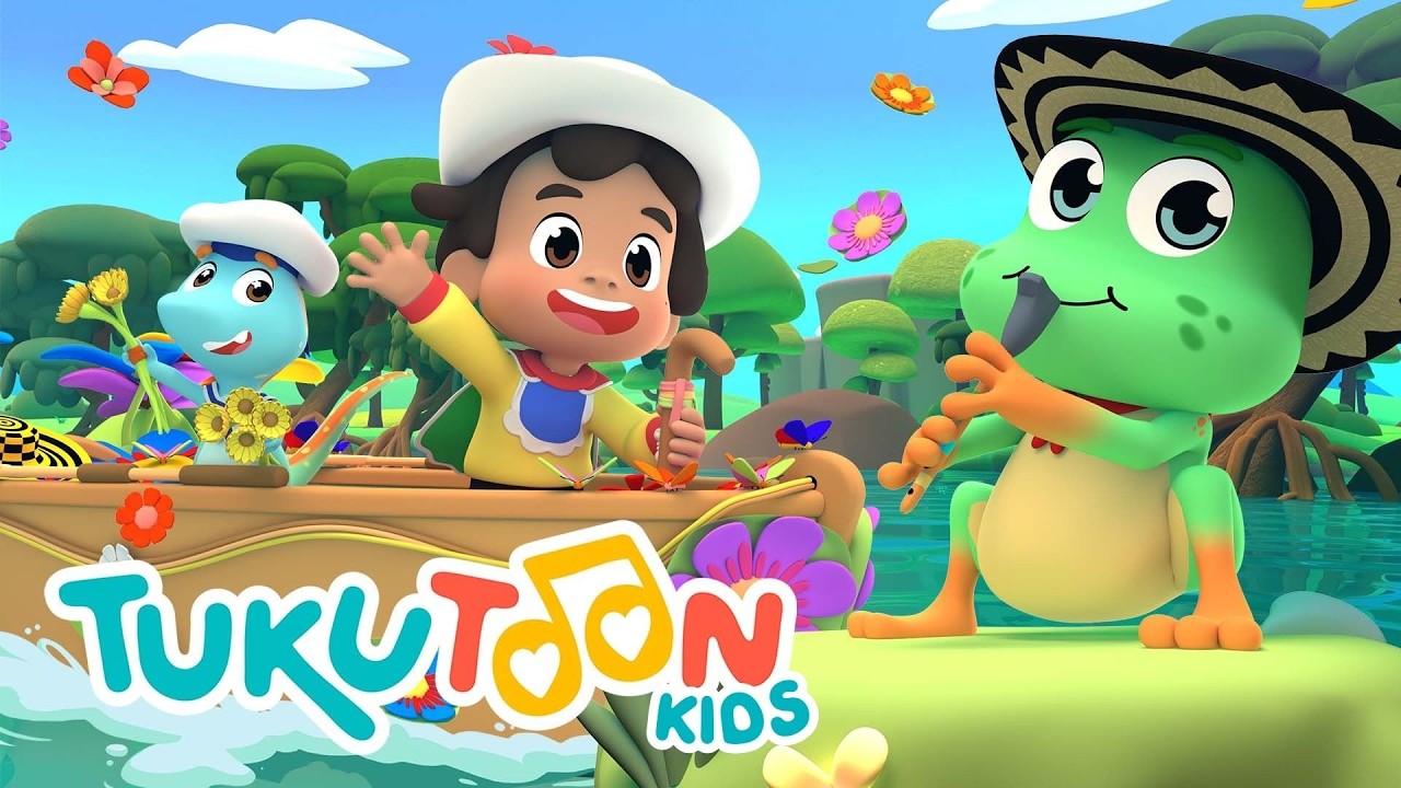 Coo Coo! The Frog Song 🐸🎶 | Fun Kids Song | TukuToon Kids 💛🎶