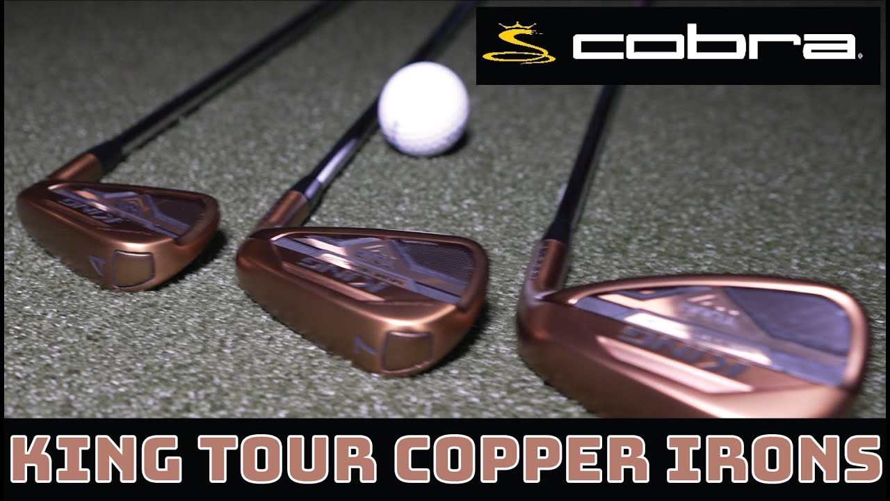 These Irons Both Fascinate and Scare Me! New Cobra King Tour Copper Irons with MIM Technology.