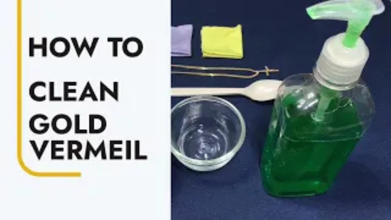 How to Clean Gold Vermeil Jewelry