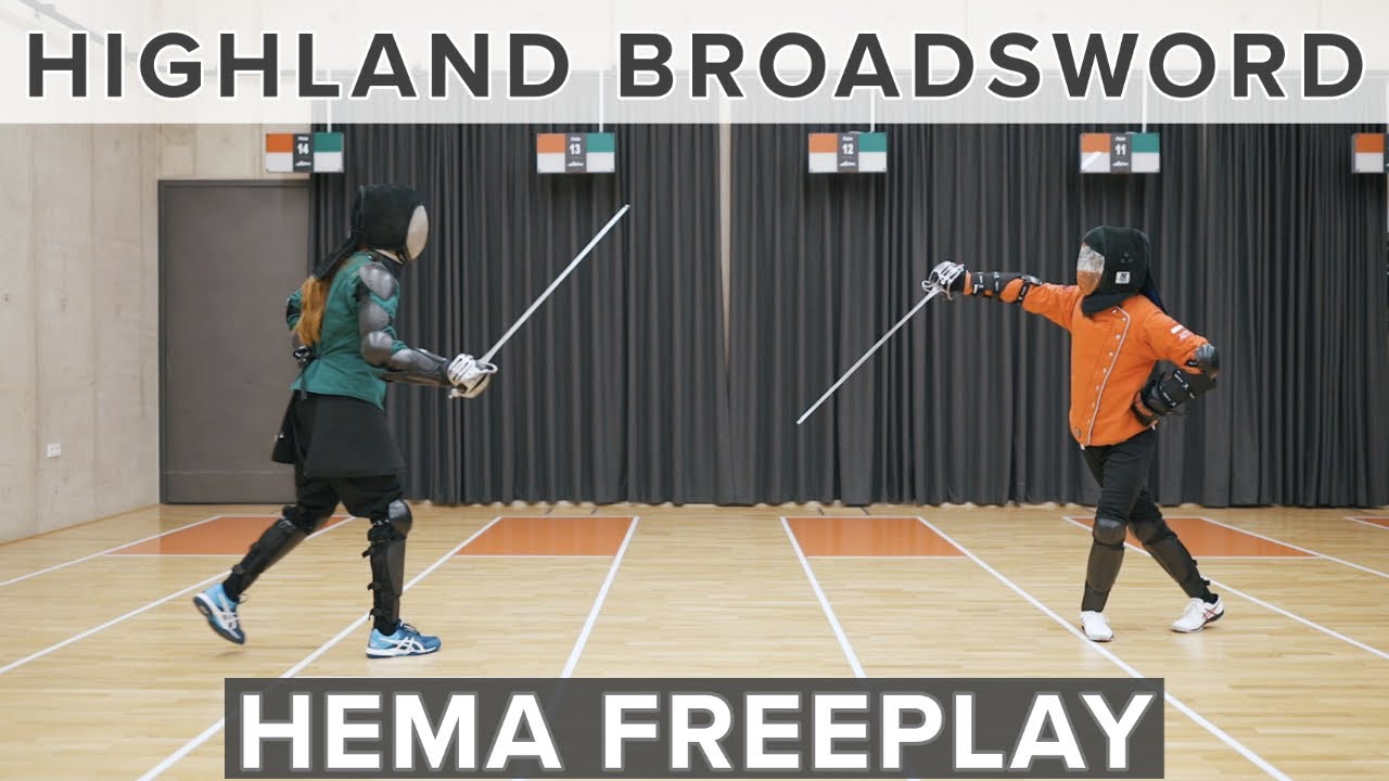 Highland Broadsword Sparring - Max vs. Peter [HEMA]