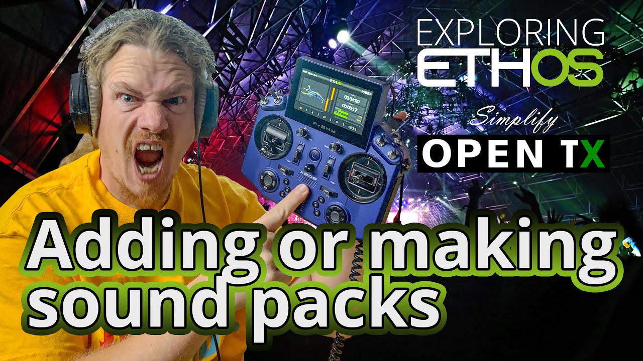Installing and Creating Sound Packs for your OpenTX or ETHOS Transmitter