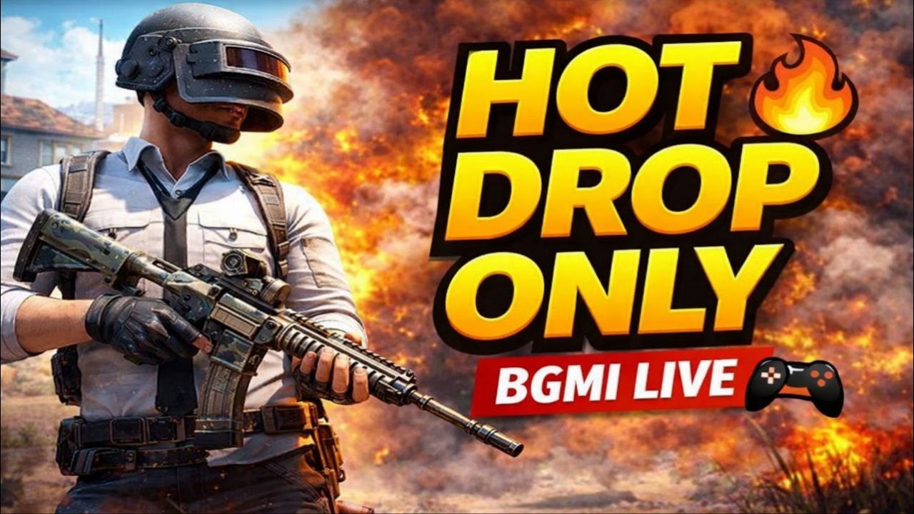 Hot Drops Only Today 🔥 BGMI Live Malayalam