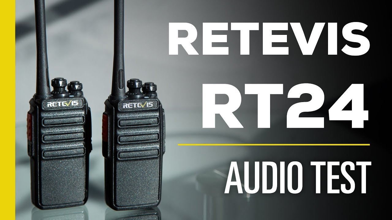 Retevis RT24 Audio Test - Motorola T80 Comparison