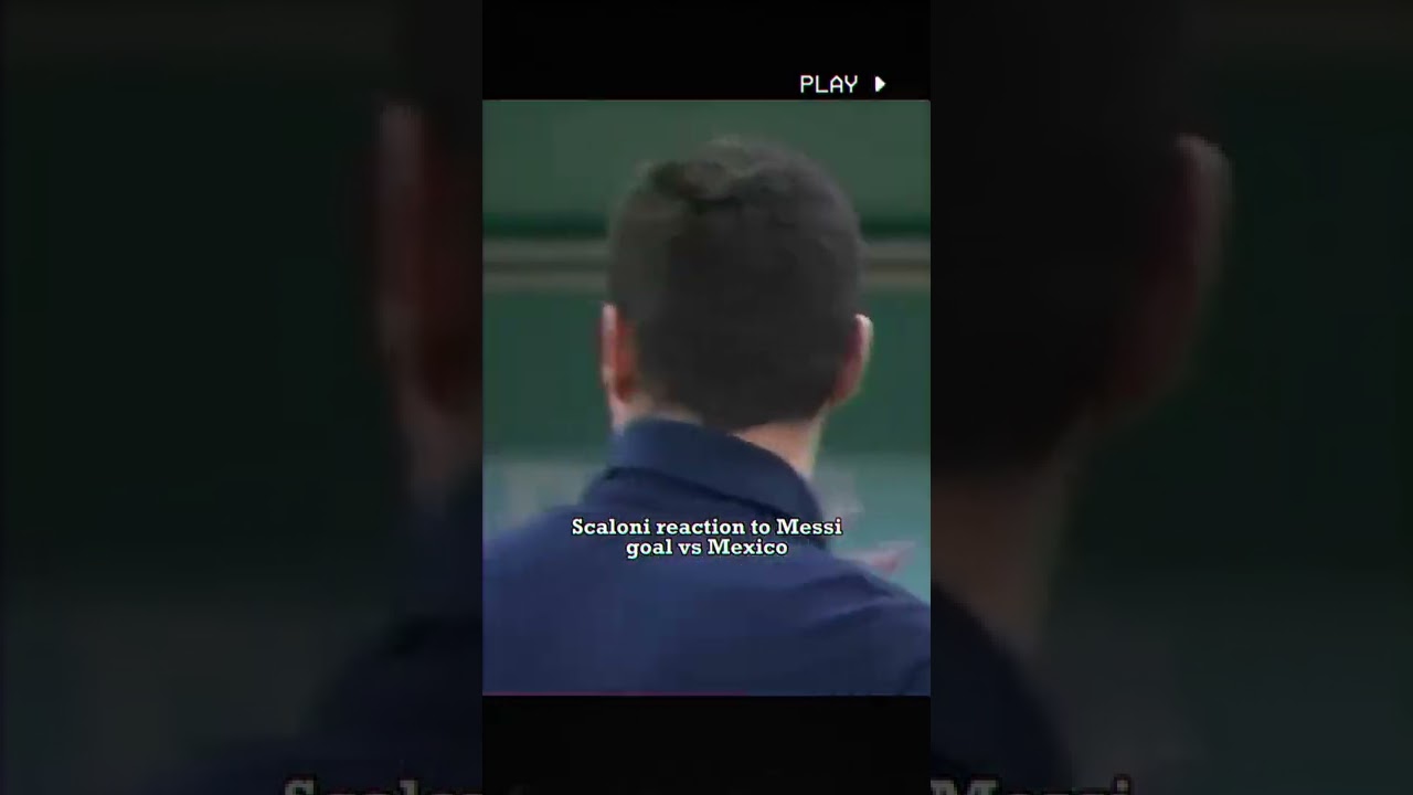 Scaloni Reaction To Messi's Goals in the WC 🥶