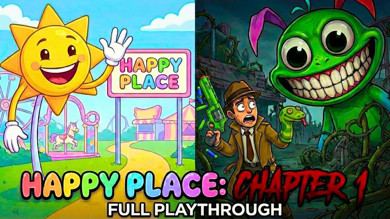 Happy Place: Chapter 1 | Psychological Indie Horror Playthrough