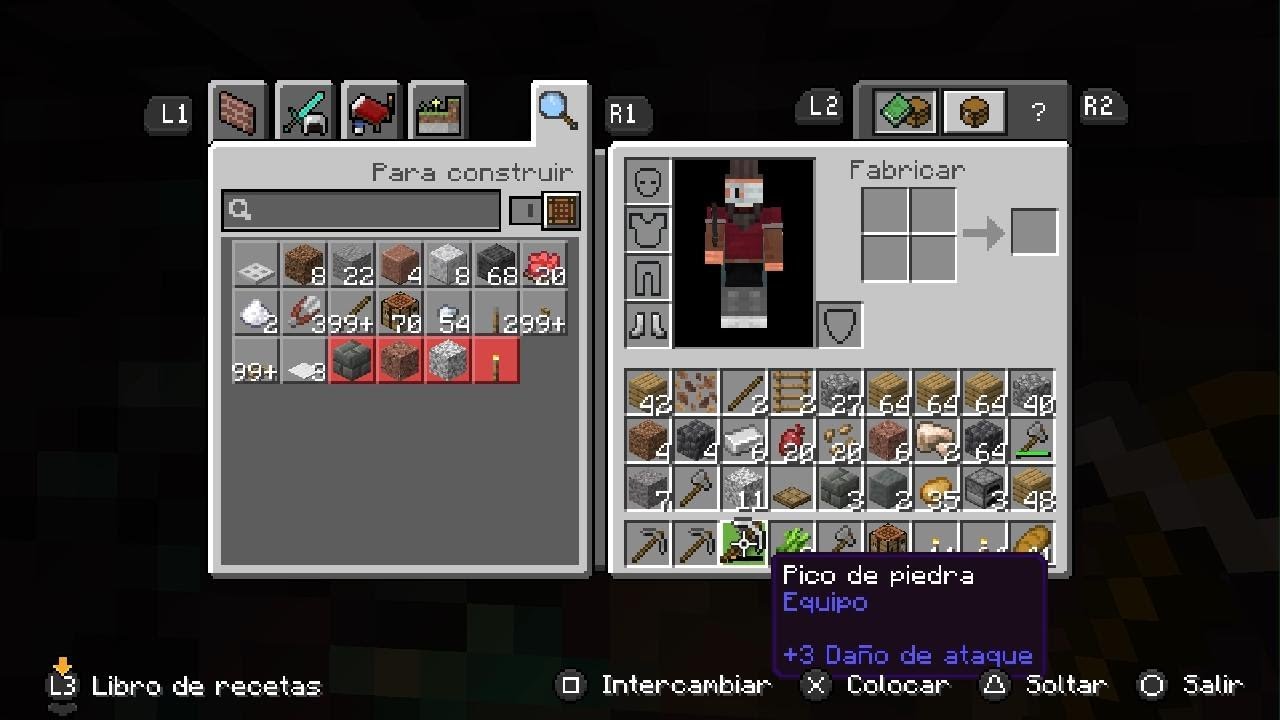 Jugando Minecraft primera vez