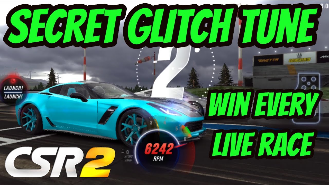 CSR2 | Corvette Z06 | Secret Glitch Tune Revealed | Win Every Live Race & Stay in Lobby