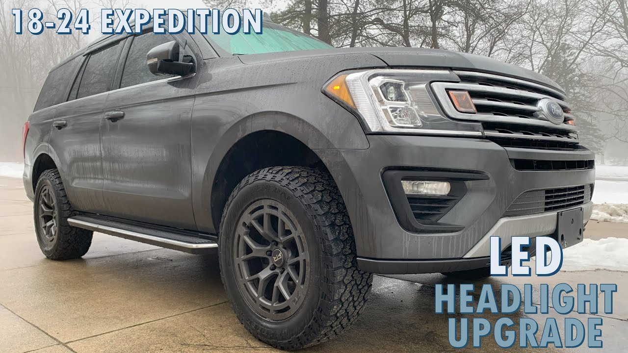 DIY LED Headlight Upgrade for 18-24 Ford Expedition – Step-by-Step Installation