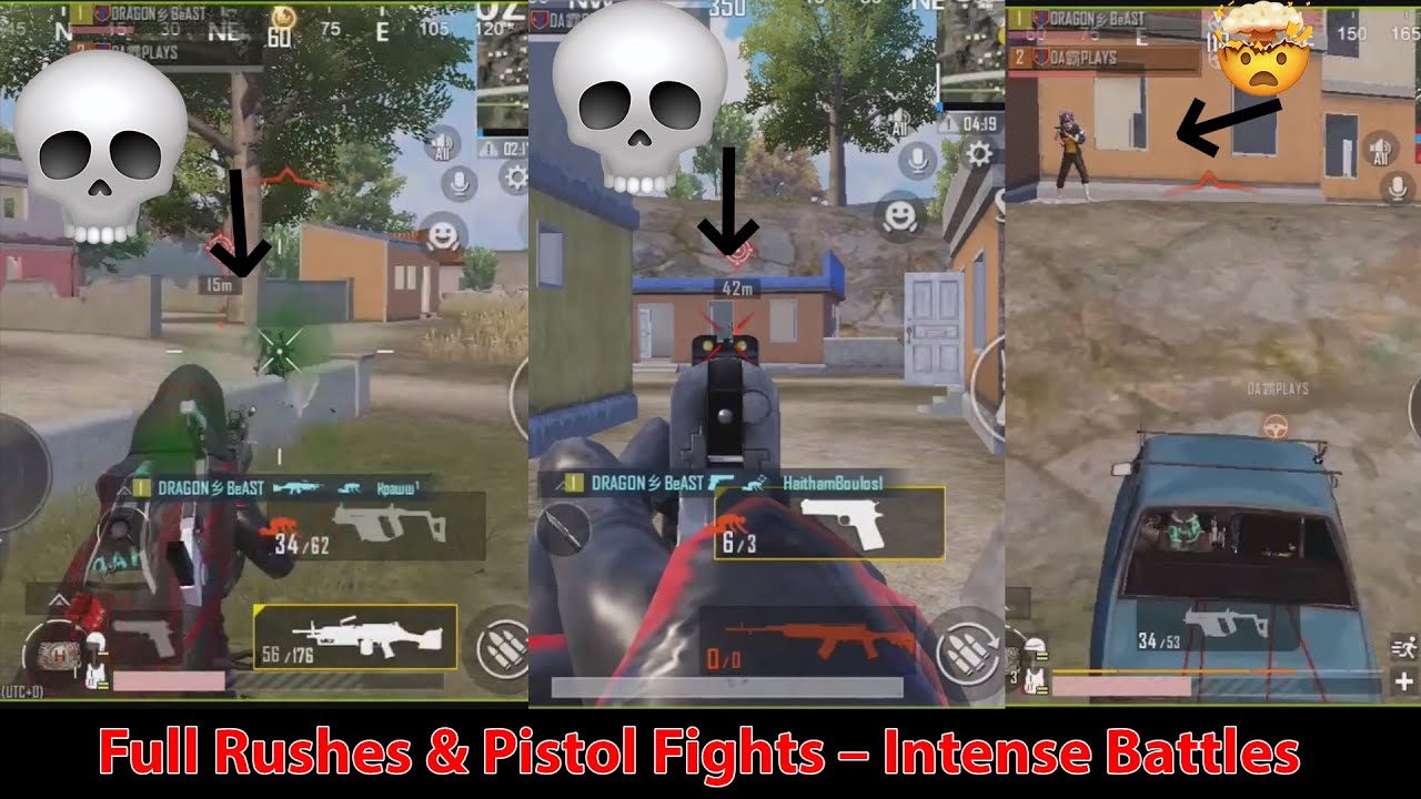 Full Rushes & Pistol Fights – Intense Battles