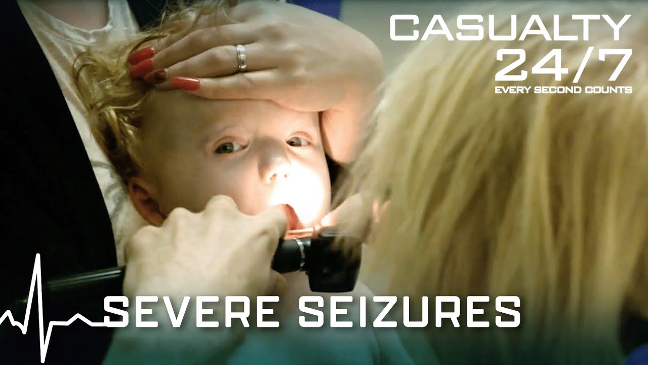 Baby Suffers From Severe Seizures | Casualty 24/7