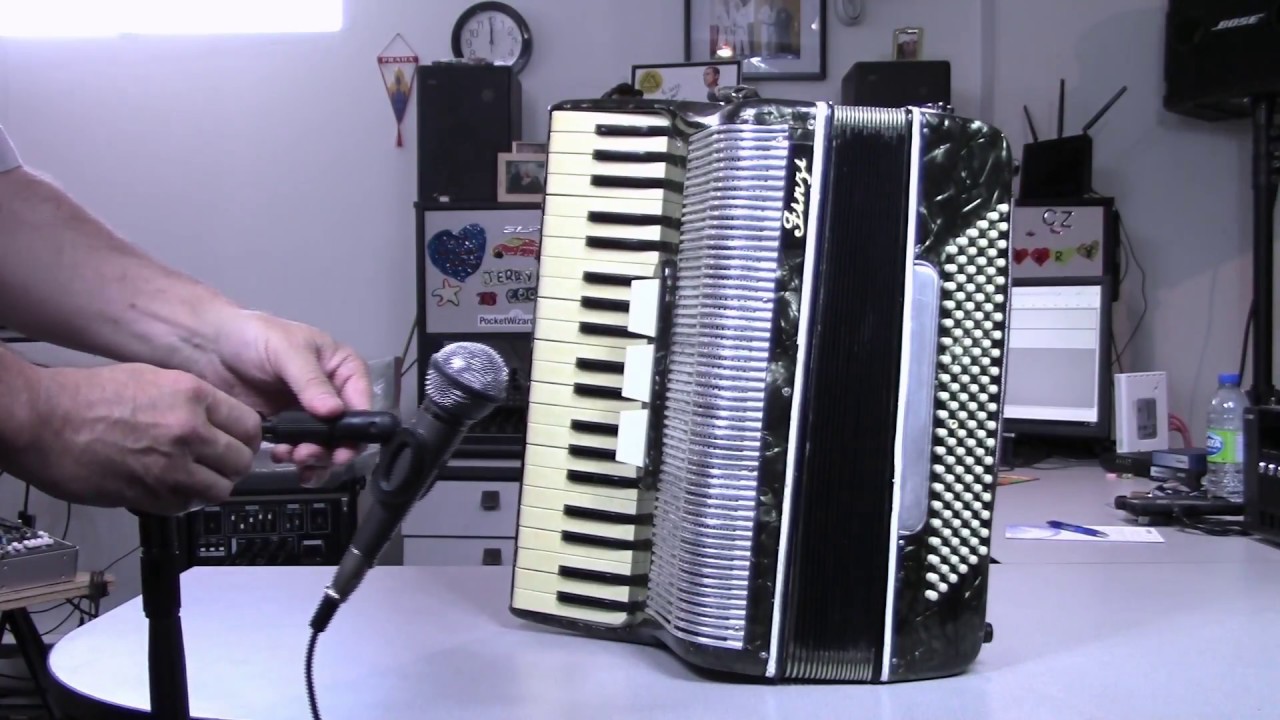 Recording your accordion