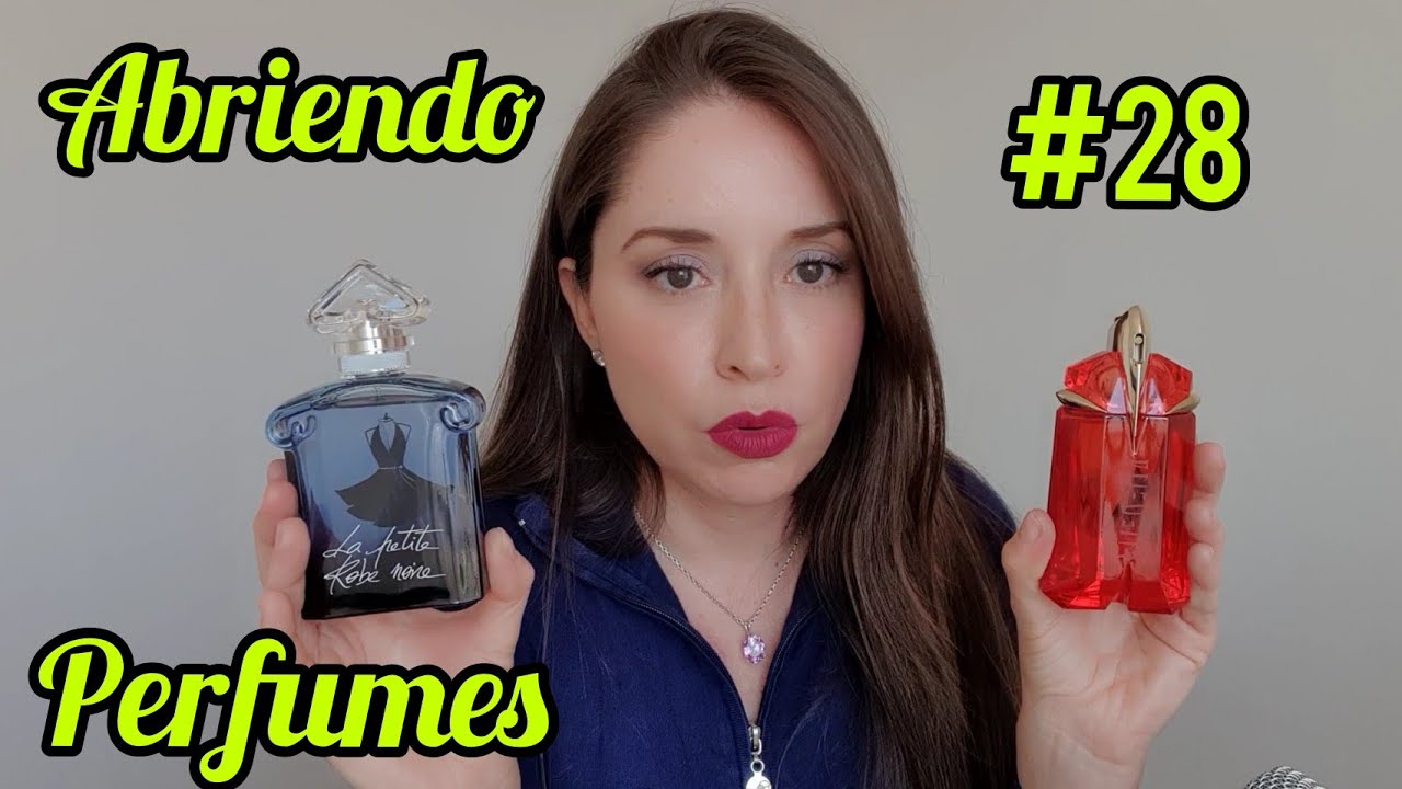 ABRIENDO PERFUMES #28, ALIEN FUSION MUGLER, LA PETITE ROBE NOIRE INTENSE GUERLAIN @SORIBLAN