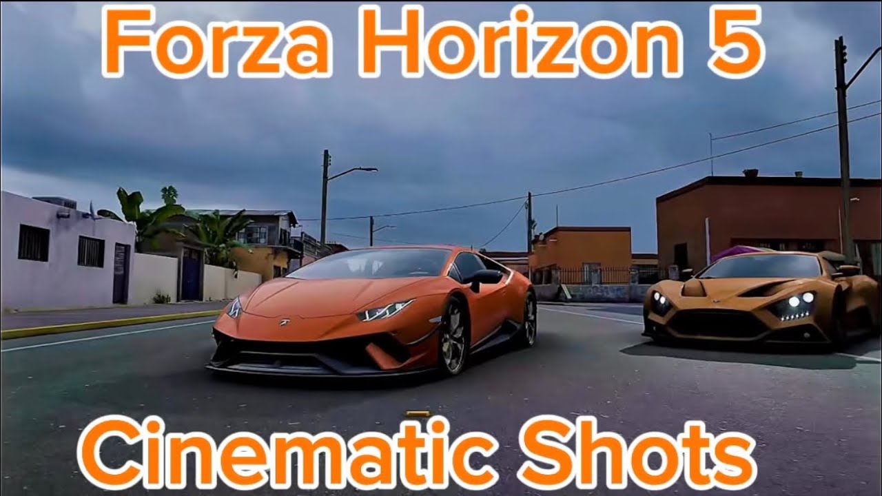Epic Lamborghini Cinematic Ride 🚀 Forza Horizon 5 #Cinematic #Supercar