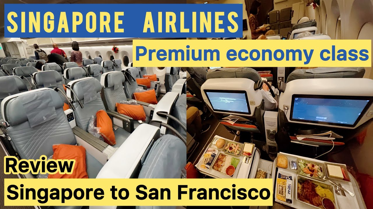 Singapore Airlines Premium Economy Class | Flying to San Francisco | SQ34 Review | A350-900