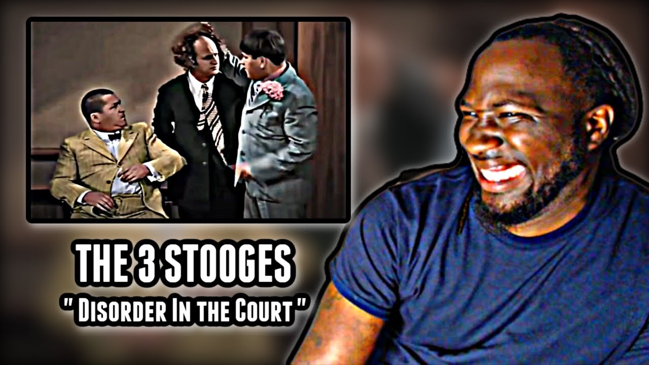 IM DYING LAUGHING!.. The 3 Stooges - Disorder In the Court | REACTION