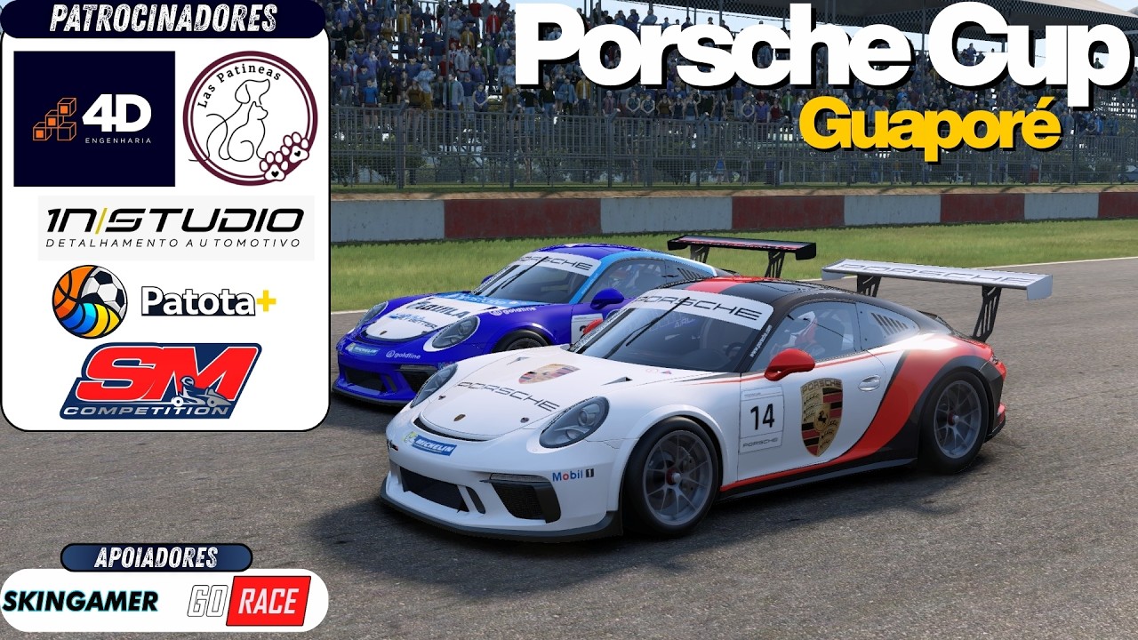 PORSCHE CUP 2 CORRIDAS PRÉ 2ª TEMPORADA | AUTOMOBILISTA 2 | LIGA LETS GO