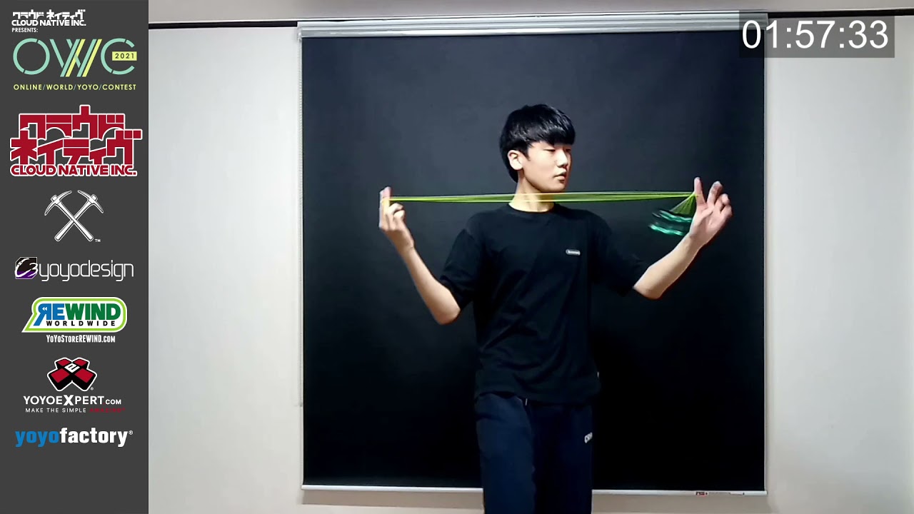 [OWYYC2021] 1A Final - Park Junsang - ONLINE WORLD YOYO CONTEST 2021 Presented by Cloud Native
