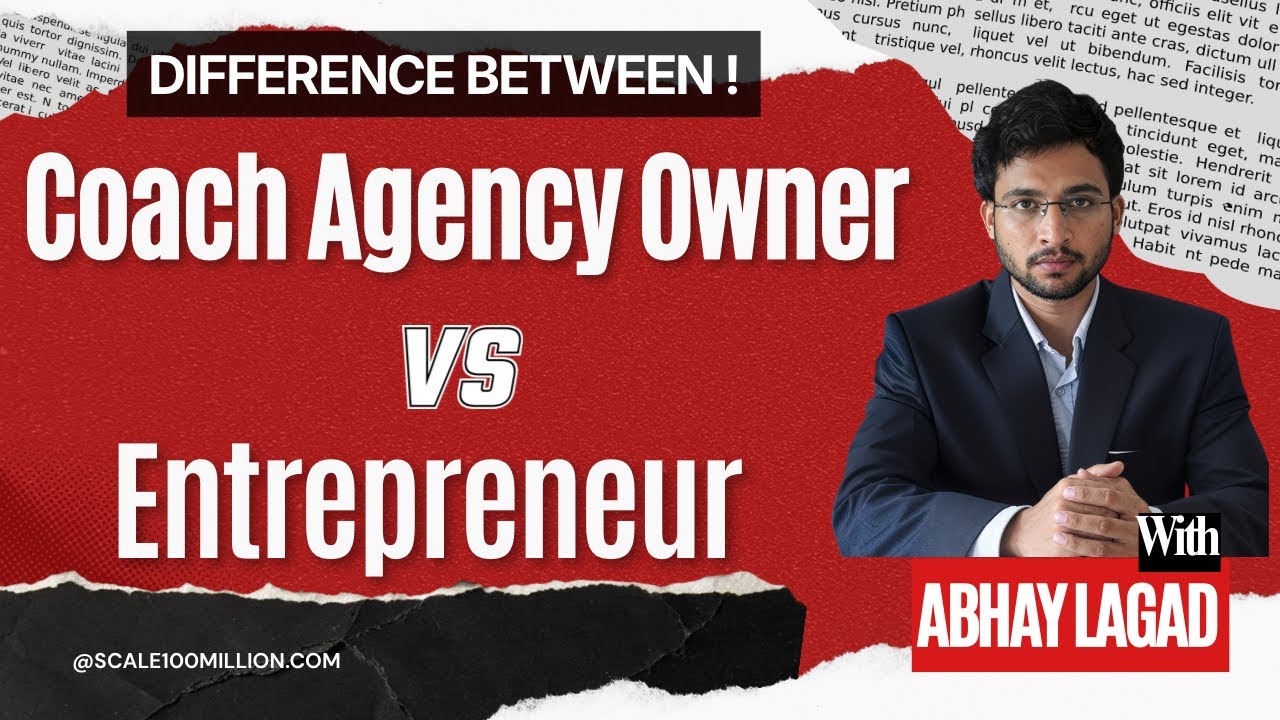 Why Coaches & Agency Owners Stay Broke (And Entrepreneurs Don’t)!
