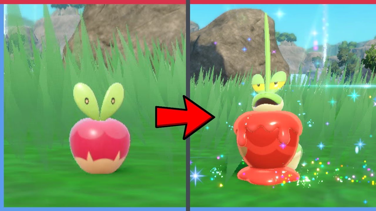 How to Evolve Applin into Dipplin in Pokemon Scarlet & Violet DLC