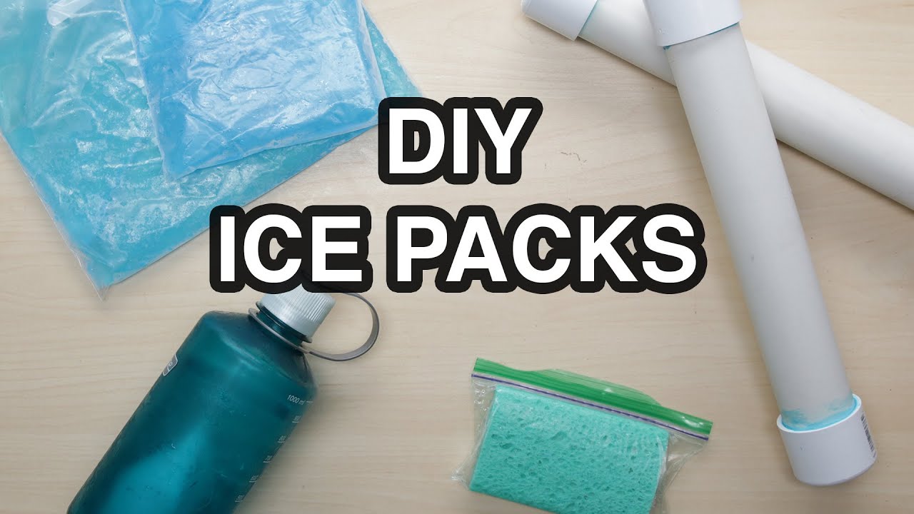 DIY Ice Pack 4 Ways