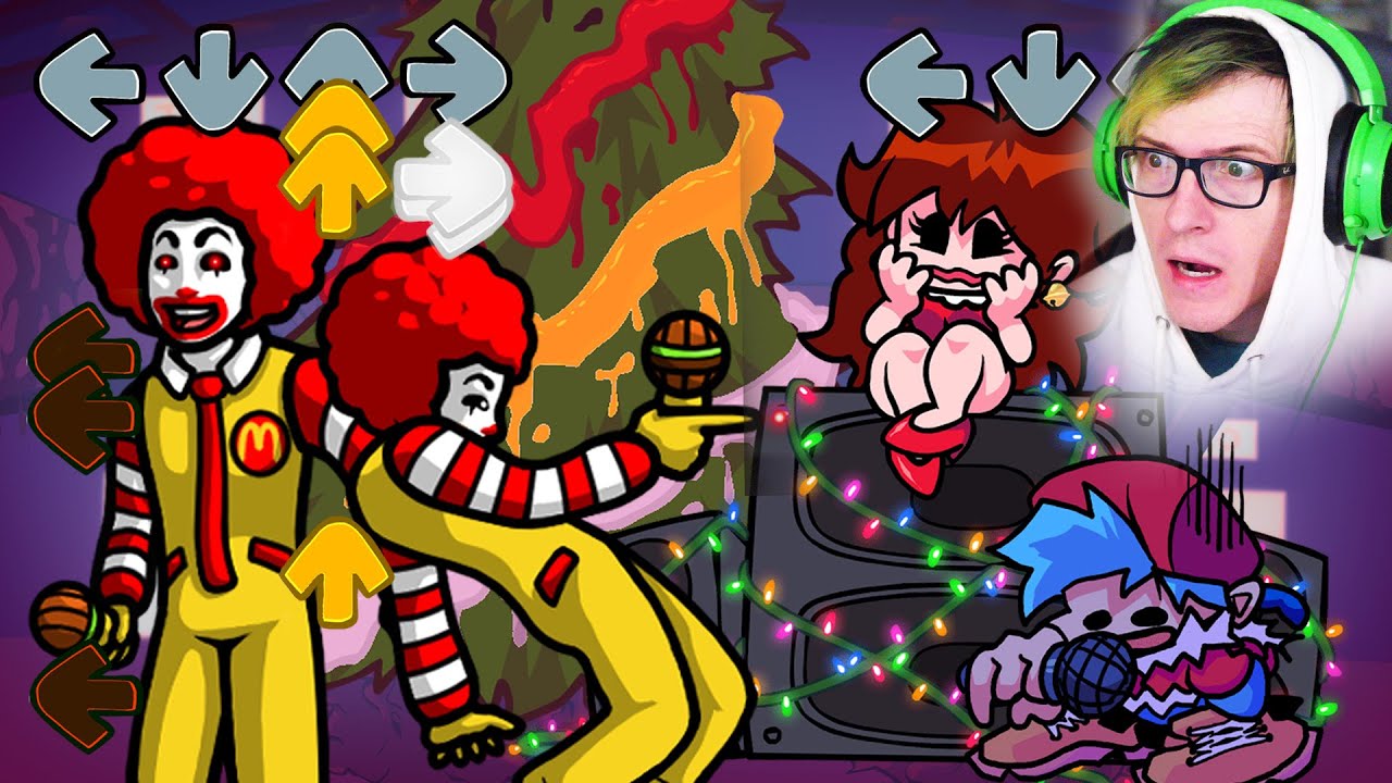 Friday night funkin' but Ronald McDonald is here and he wants revenge