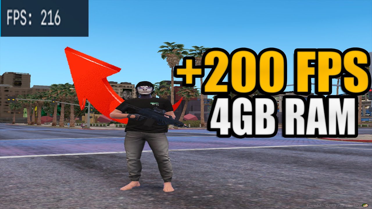 PEGOU 200 FPS!! NOVA CITIZEN ULTRA LOW PARA PC SUPER FRACO 4GB RAM - FIVEM!!!