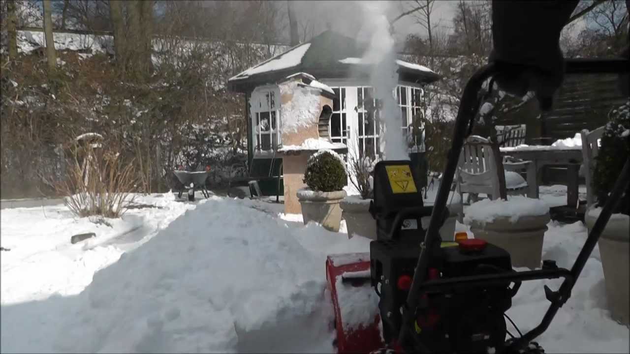 MTD M56 Schneefräse in Action