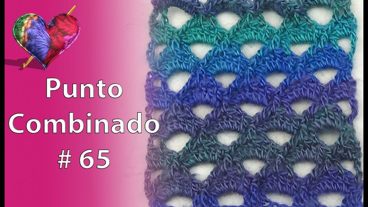 Crochet: Punto Combinado # 65