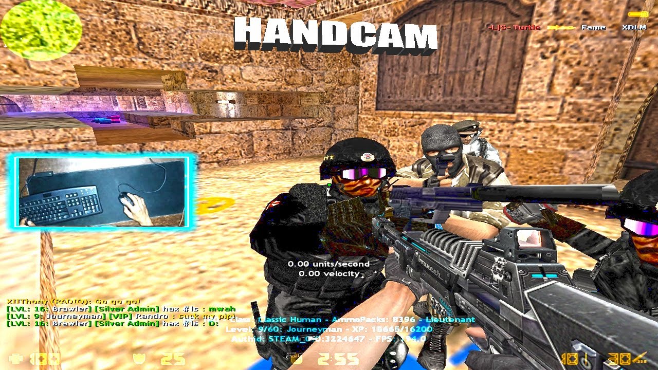 HANDCAM por que piensan que uso HACKS 👻| CS 1.6: Zombie Plague Mod | zm_dust | Lost-Souls