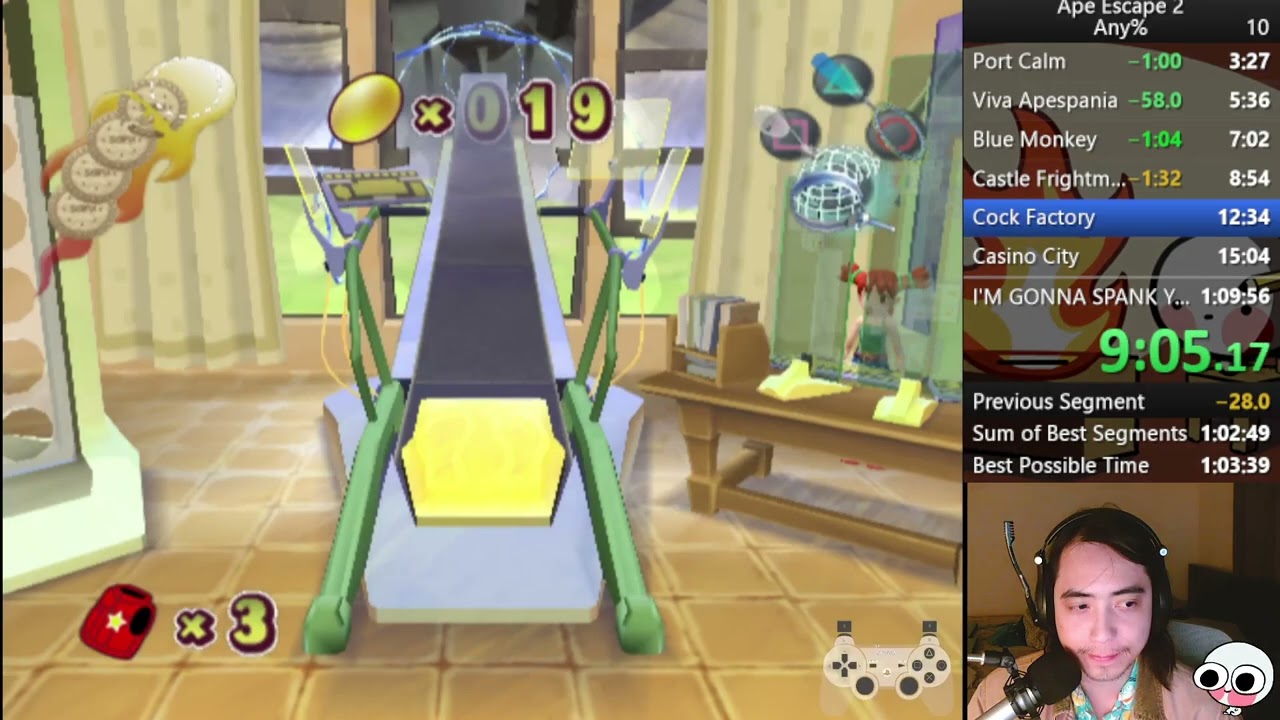 Ape Escape 2 Any% 1:09:10