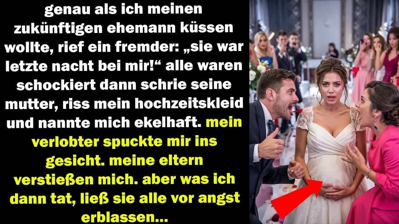 ein fremder rief bei meiner hochzeit： „sie war letzte nacht bei mir!“ dann zerbrach alles für mich…