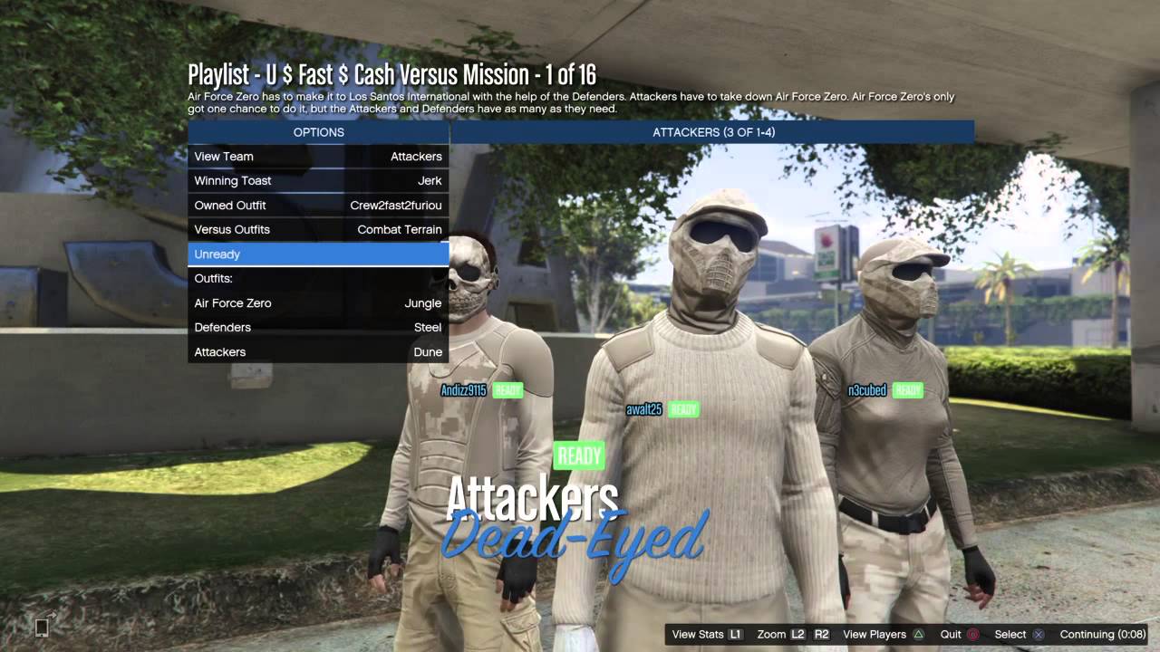 GTA 5 Play to win money playlist n3cubed