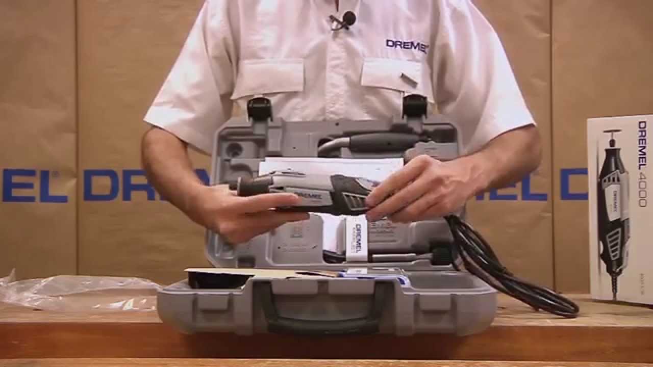 Retífica Dremel 4000 - Manual e Montagem