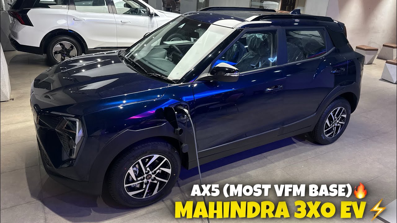 Mahindra XUV 3XO Electric Facelift🔥| AX5 @13.89L - Detailed Walkaround✅
