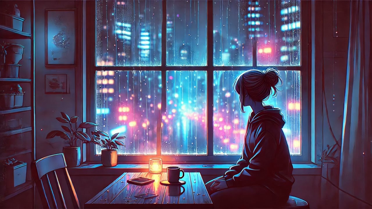 🌙 밤의 속삭임 (Whispers of the Night) | Korean Indie R&B | Lo-Fi Chill Vibes 🎶