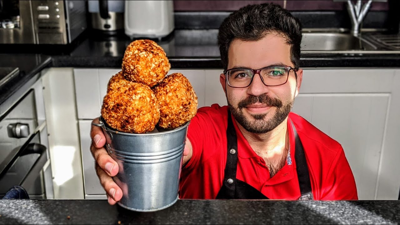 Fried Mac and Cheese | ماك أند شيز مقلية | مع صوص الرانش | شيف شاهين