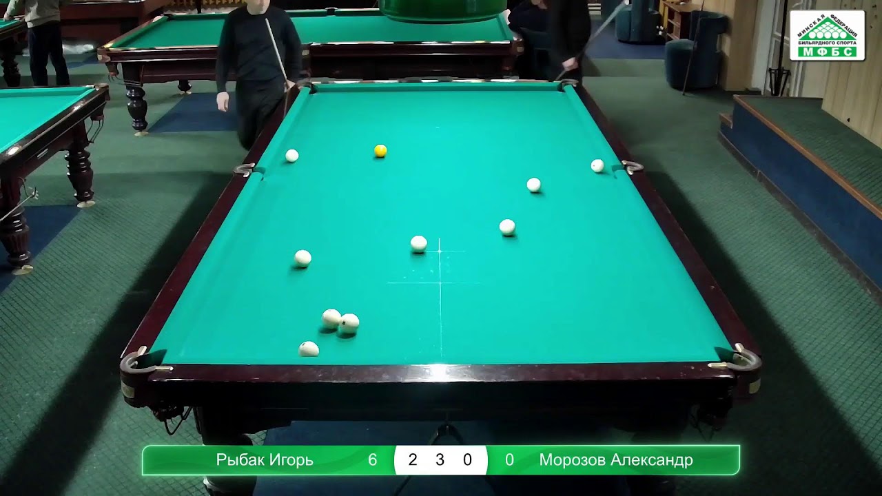 Рыбак И. - Морозов А. «Открытый чемпионат Минска 50 +