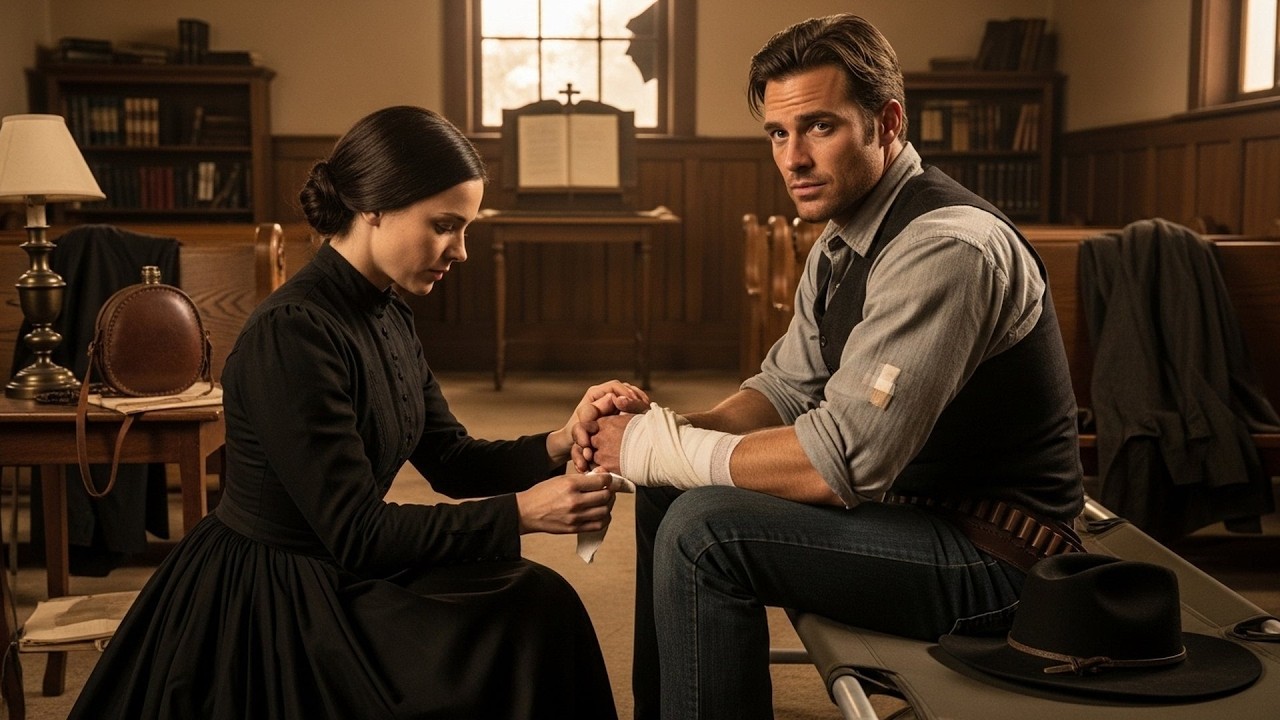 The Preacher's Widow Thought Love Had Passed Her By, The Cowboy Proved Faith Could Bloom Twice