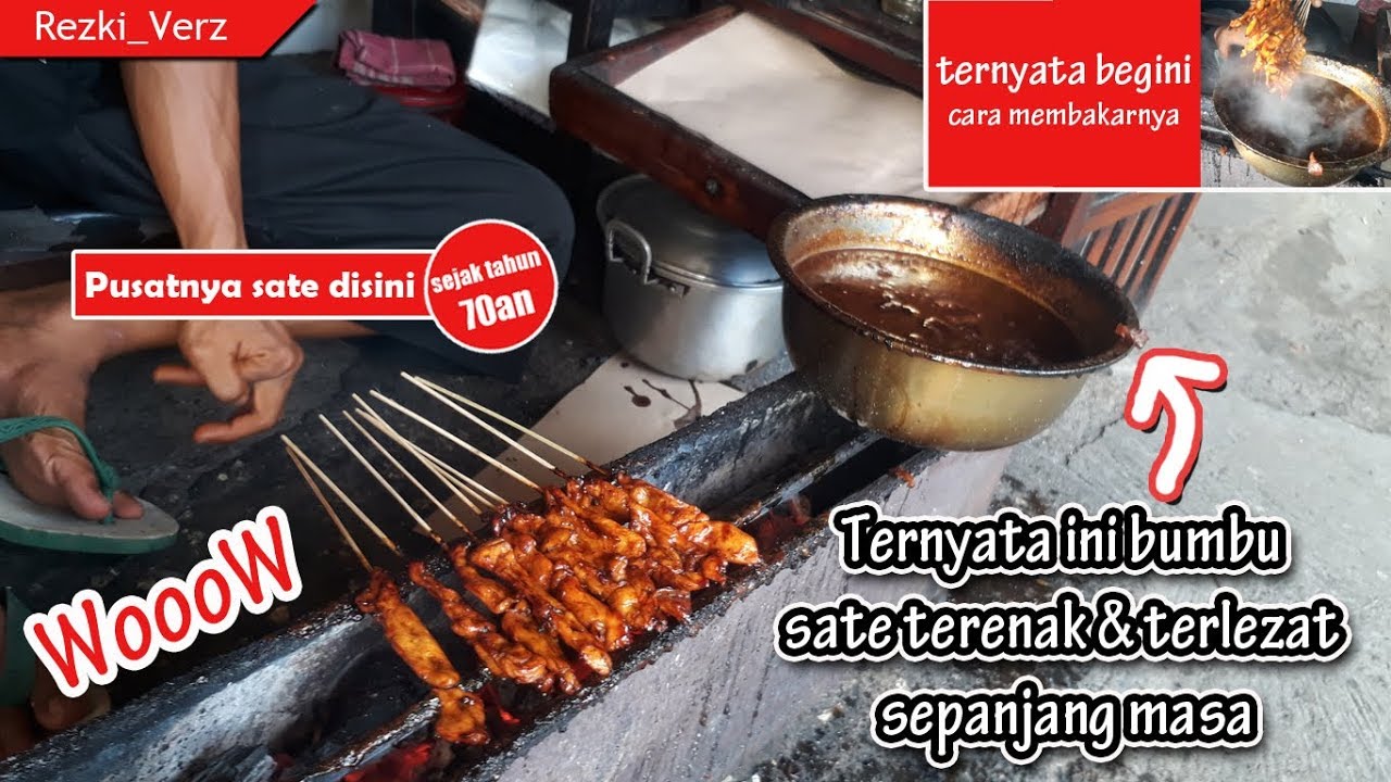 Sate Ayam Legendaris Terlezat || Sate Ayam Ponorogo