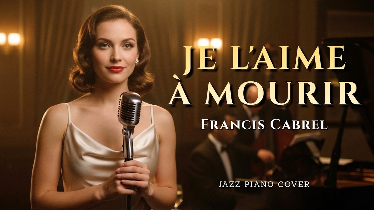 Je l'aime à mourir - Francis Cabrel (Piano Jazz Romantique) | Musique d'Ambiance pour Dîner Élégant