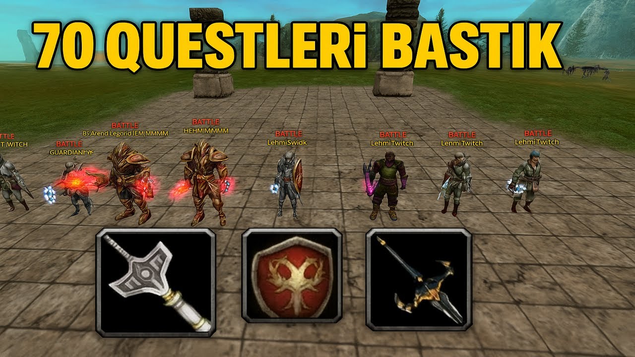 8 PC ZERO FARM SERİSİ 11.BÖLÜM / 70 QUESTLERİ BASTIK