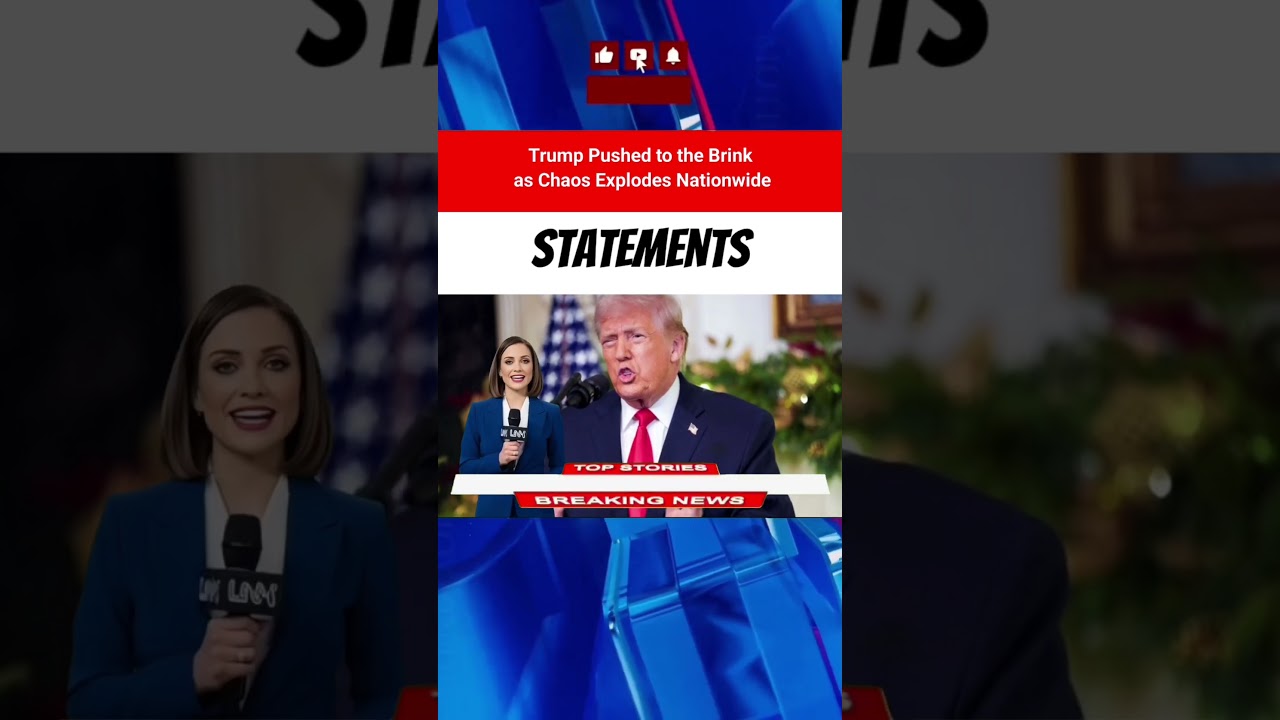 Trump Pushed to the Brink as Chaos Explodes Nationwide 