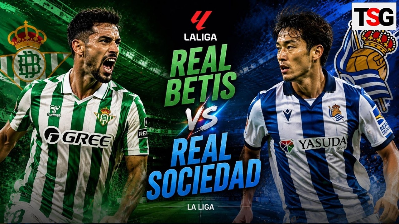 WATCH NOW | Real Betis vs Real Sociedad LIVE | LaLiga Clash Begins | Football match | TSG